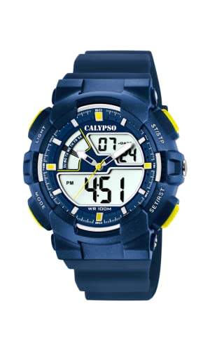 Calypso Watches Herren Analog-Digital Quarz Uhr mit Plastik Armband K5771/3