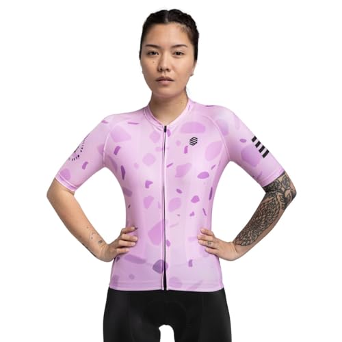 SIROKO - Radtrikot für Damen M2 Bloomer - XS - Lavendel