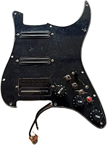 SSH Vorverdrahtetes Gitarren-Schlagbrett Mit Multifunktionsschalter, Geladenes Schlagbrett Für Fender Strat-Gitarre Geladenes Schlagbrett