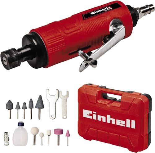 Einhell 4138540 TC-PP 220 Druckluft-Stabschleifer (Pn.), Rot, Schwarz