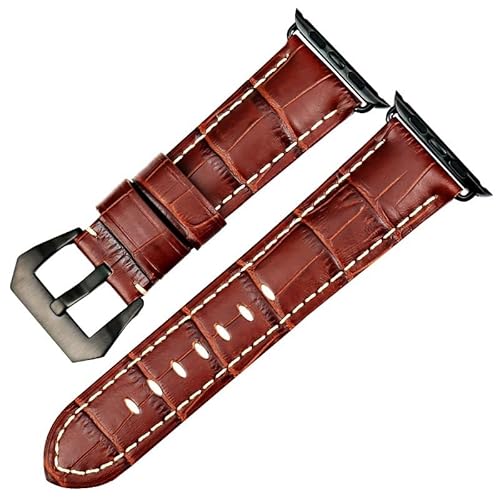 OPKDE Lederarmband für Apple Watch 49 mm, 45 mm, 41 mm, 44 mm, 40 mm, 42 mm, 38 mm, Serie 8, 7, SE, 6, 5, 4, 3, 2, Armband, 38/40/41mm, Achat