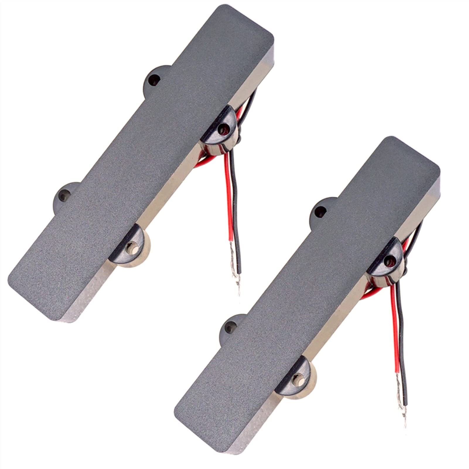 ZENGXUE 2 Stück versiegelter Humbucker Tonabnehmer für 4- Saiter JB E-Bass Humbucker Tonabnehmer Set