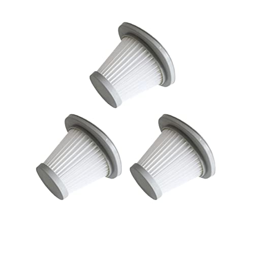 Staubsauger-Zubehör HEPA-Filter, kompatibel mit Deerma DX118C, DX128C, kabelloser Handstaubsauger HEPA-Filter-Zubehör(3PCS)