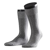 FALKE Casual Herren Socken Lhasa Rib 2er Pack, Größe:39-42;Farbe:light grey melange