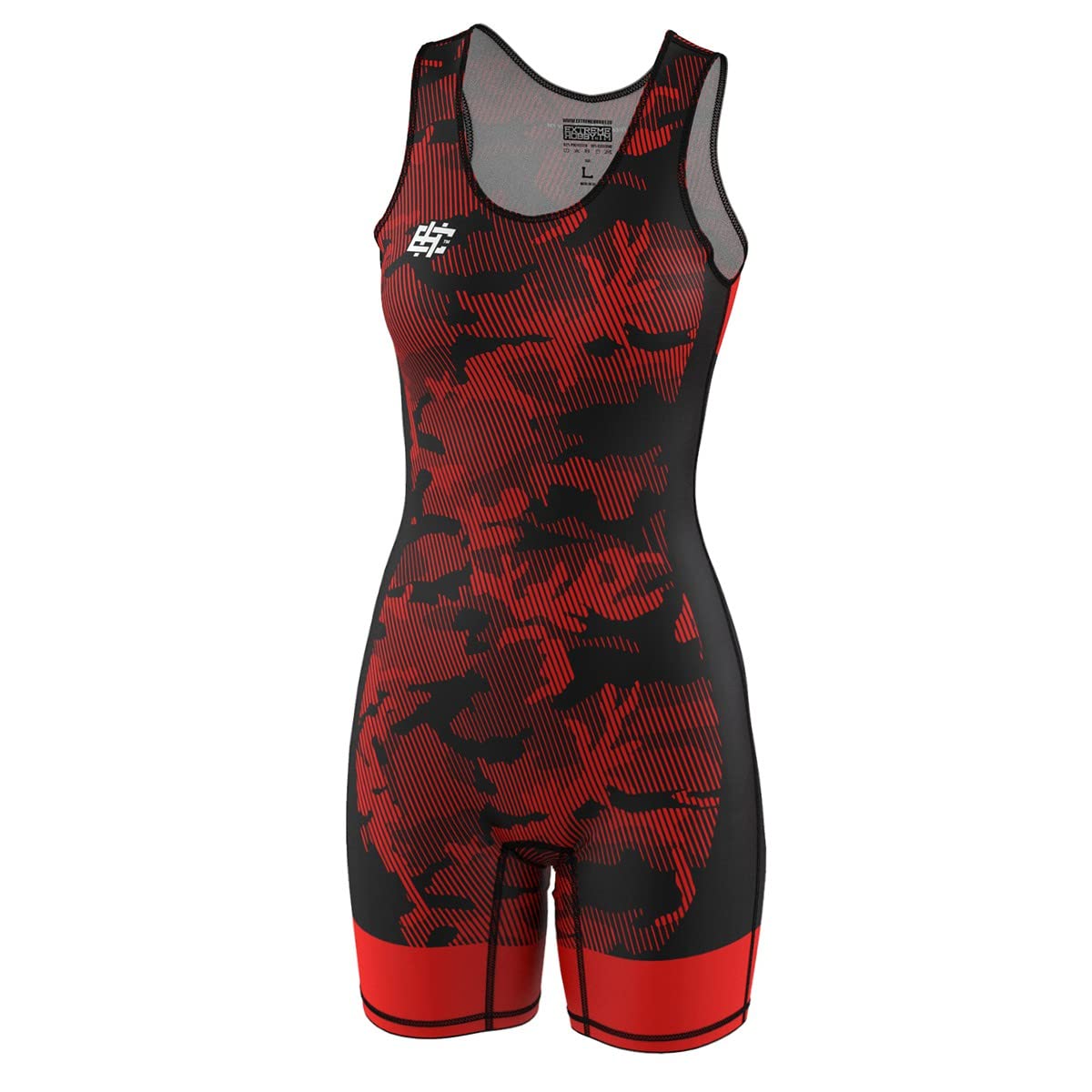 Extreme Hobby Wrestling-Trikot für Frauen HAVOC, Leotard Singlet Active One-Piece Sleeveles Bodysuit Ringertrikot Damen