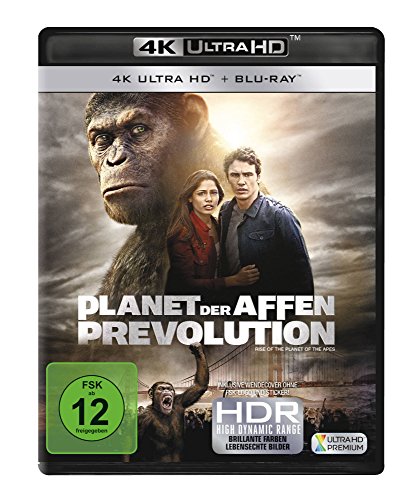 Planet der Affen: Prevolution (4K Ultra-HD) (+ Blu-ray)