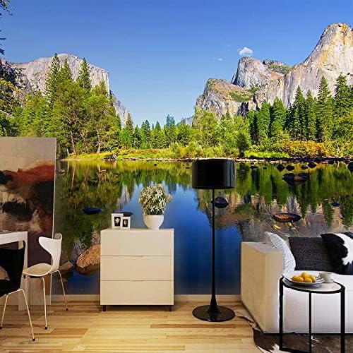 XLMING Seenlandschaft Natur 3D Tapete Home Dekoration Wohnzimmer Sofa Schlafzimmer Tv Hintergrund Wand-400cm×280cm