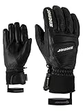 Ziener Erwachsene Guard GTX Grip PR Ski-Handschuhe/Wintersport | Wasserdicht, Atmungsaktiv, Gore-tex, Primaloft, Leder, Rennlauf, Schwarz (black), 6.5