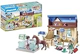 PLAYMOBIL Horses of Waterfall 71352 Reittherapie & Tierarztpraxis, schnelle Heilung der kranken Tiere Dank Phil und Harleen, nachhaltiges Spielzeug für Kinder ab 5 Jahren