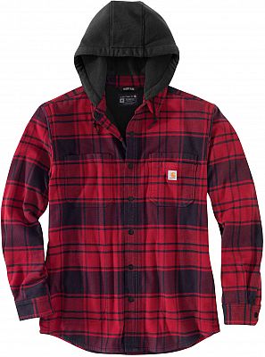 Carhartt Flannel-Fleece, Kapuzen-Hemd/Jacke