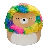 Squishmallows SQCR02406 - Leonard der Löwe 30 cm, offizielles Kelly Toys Plüsch, superweiches Kuscheltier