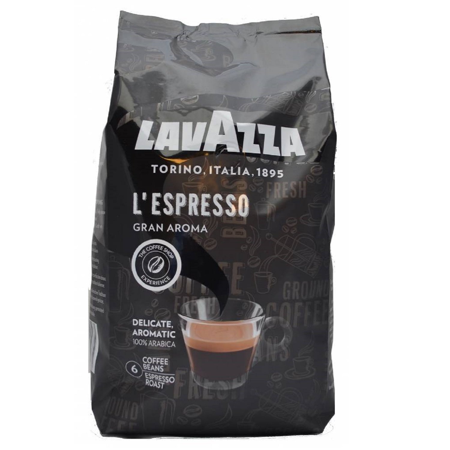 Lavazza Gran Aroma Bar Kaffee Espresso 1000g Bohnen