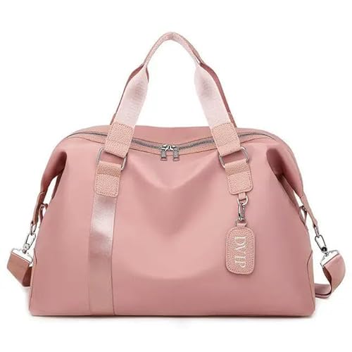 Reisetasche wasserdichte Oxford Exkursion Gepäck Handtasche Crossbody Frauen Schultertasche Frauen Crossbody Tasche-Rosa