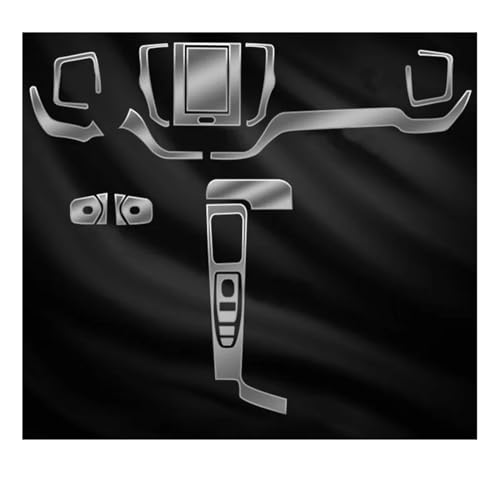 TPU Transparente Folie Für Volvo Für XC60 18-22 Auto-Innenschutzaufkleber Center Control Gear Outlet Navigation Dashboard Panel (18-21 Voll)