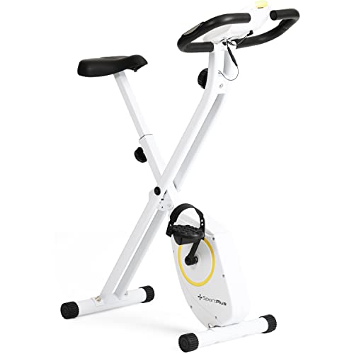 SportPlus Heimtrainer klappbar Fitnessfahrrad zuhause