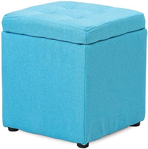 CNBYDK Fußhocker, Sofa Fußhocker Aufbewahrung Wohnzimmer Couchtisch Tür Schuhbank Fußtritthocker, 8 Farben