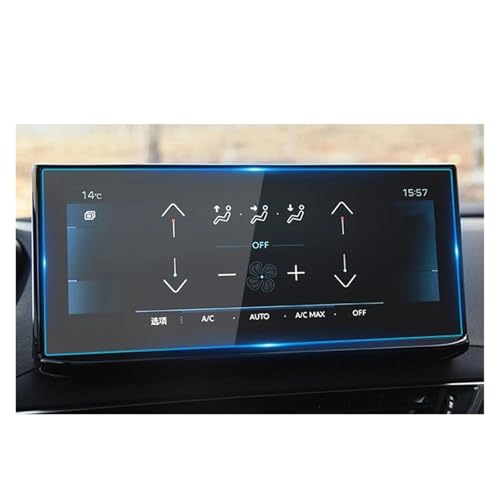 Für Peugeot 3008 5008 3008GT 4008 2017 2018 2019 Schutzfolie Auto GPS-Navigation Displayschutz Aus Gehärtetem Glas Navigation Schutzfolie Navigations-Displayschutz(10inch)