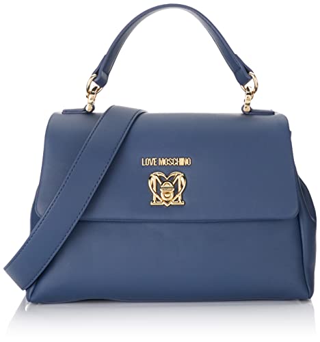 Love Moschino Damen Jc4391pp0fko0750 Handtasche, blau, Einheitsgröße