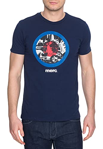 merc Herren Granville T-Shirt, blau (Marineblau), M