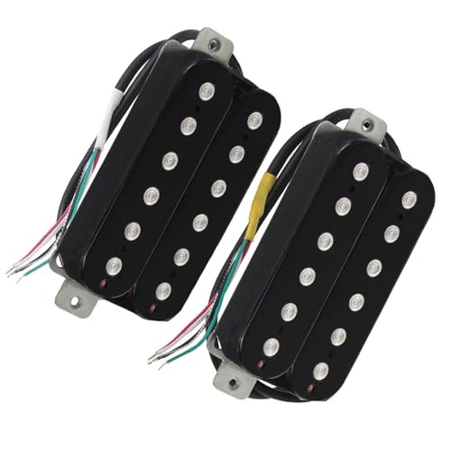 Exquisites schwarzes Humbucker-Tonabnehmer-Set für E-Gitarre für Gitarrenteile Single-Coil-Tonabnehmer