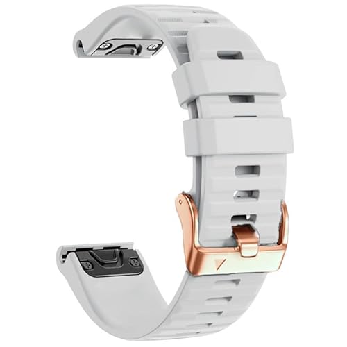 NEYENS 20 mm Armband für Garmin Fenix 7S 6S 5S Smart Watch Armband Fenix 6S Pro 5S Plus Silikon Schnellverschluss Ersatzarmband, For D2 Delta S, Achat