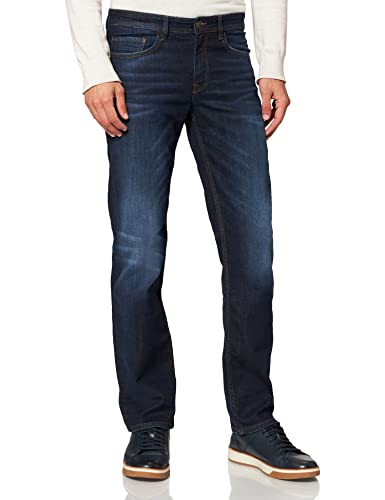 Cross Jeans Herren Antonio Loose Fit Jeans, Blau (Deep Blue 089), W32/L36