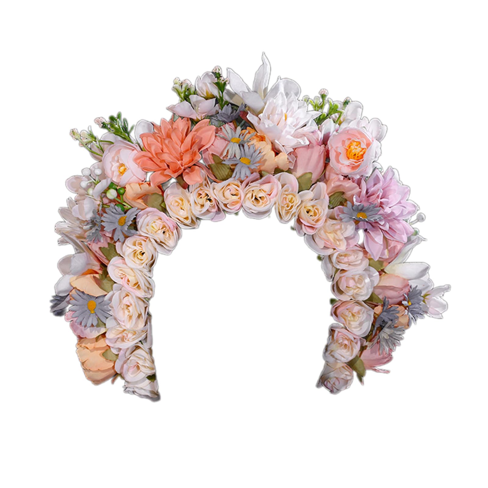 Elegante Damen-Blumen-Haarbänder, schöne Blume, Kopfschmuck, zarte Blumen-Haarspange, Ornament für Hochzeit, Haar-Accessoire