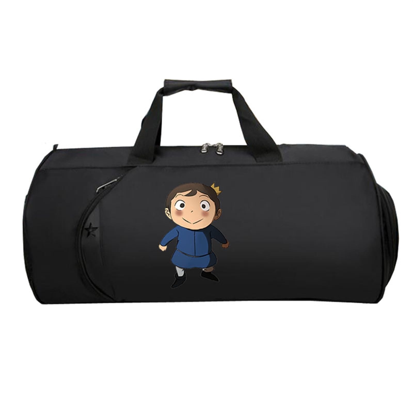 Ranki-ng of Kin-gs Reisetasche HandgepäCk, Rucksack HandgepäCk Flugzeug, Weekender Tasche Herren Damen Flugzeug(Black 2)