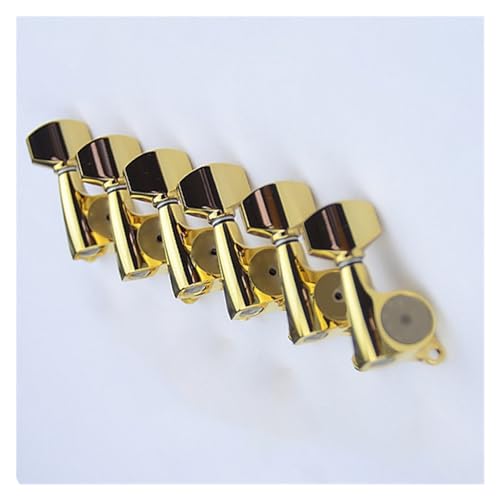 Strings Tuning Pegs Mechaniken Für Gitarre E-Gitarre, einseitige selbstsichernde Stimmwirbel, Stimmwirbel, Gitarrenteile