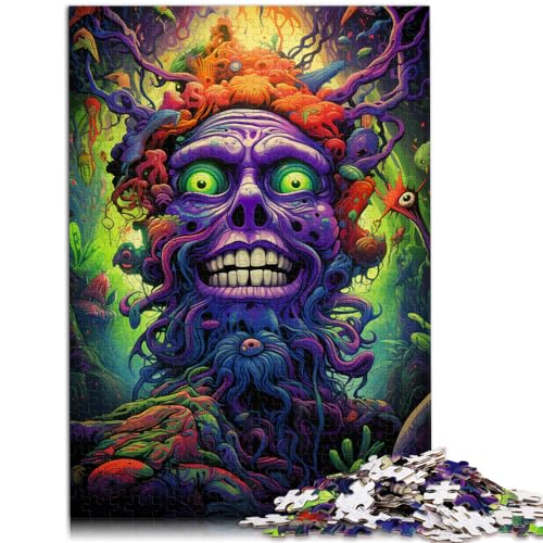 Puzzle | Puzzles Höllendämon, Puzzle für Erwachsene, 1000 Teile, Holzpuzzle, Spielzeug, Puzzles, Lernspiele, Stressabbau-Puzzles, 1000 Teile (50 x 75 cm)