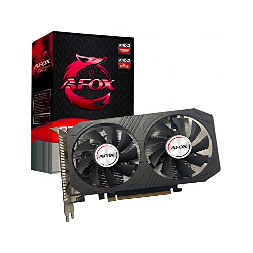 SIMPLETEK Grafikkarte Di Spiel AMD Radeon Rx 550 4GB GDDR5 HDMI - DVI - Display Port Pci-Express- 3.0 4K Full HD Hdcp Support 128 Bit Computer Bergbau PC Gaming Video Foto Editing Graphics Powertune