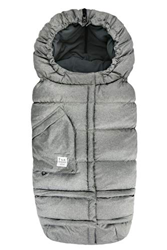 7AM Fußsack für Kinderwagen Kindersitz Babyschale - Blanket 212 Evolution Baby Wintersack für Autositz Gurte, oder Wagen wächst mit dem Kind (6M - 4J)