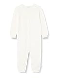 Noppies Baby Unisex Baby Playsuit Monrovia Long Sleeve Overalls, White-C001, 50