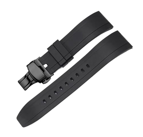 SpaRcz Gummi-Uhrenarmband, wasserdichte Uhrenkette für Herren, 22mm, Farbe 4, 22mm