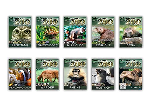 Abenteuer Zoo - Deutschland / Europa - 10er DVD-Package