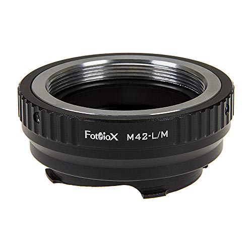 Fotodiox Lens Mount Adapter Compatible with M42 Lenses on Leica M-Mount Cameras