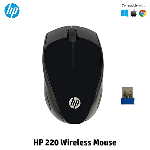 HP 200 Mouse RF Wireless Ambidextrous