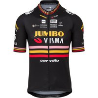 TEAM JUMBO-VISMA Triple Victory 2023 Kurzarmtrikot, für Herren, Größe L, Rennrad