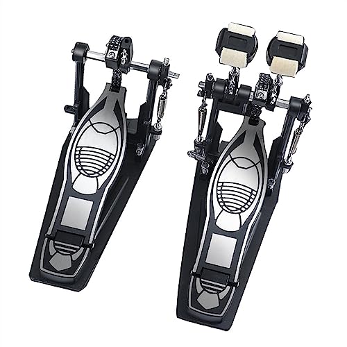 Schlagzeug-Set, Doppelpedal, Hammer, Doppelkette, Nocken, Jazz-Schlagzeug, Trommel, Doppelpedal Bass drum-Pedal für Anfänger