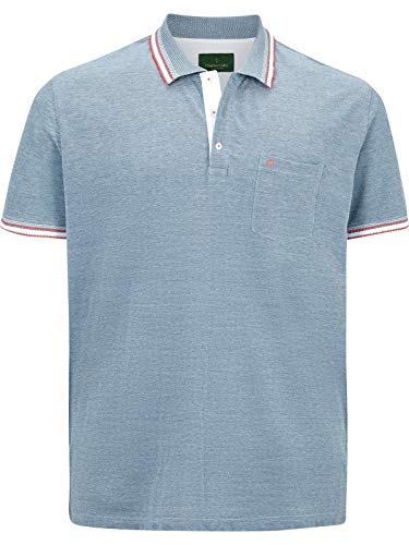 Charles Colby Herren Poloshirt Earl Dorian Petrol L - 52/54