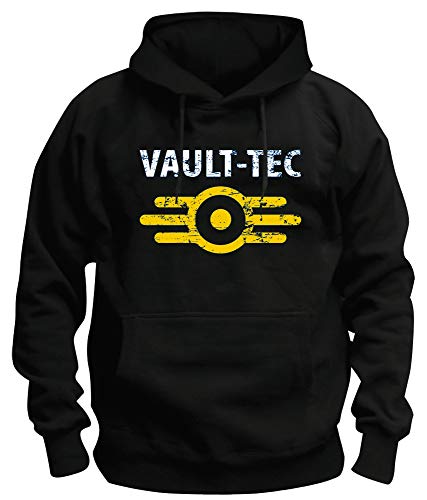 TShirt-People TSP Vault Tec Kapuzen-Sweatshirt Herren XXL Schwarz