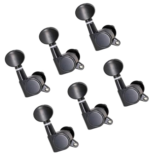 Strings Tuning Pegs Mechaniken Für Gitarre Gitarrensaiten-Stimmstecker, Stimmgerät, versiegelter Maschinenkopf, Stimmgerät, Stimmschlüssel (Color : 3/4)