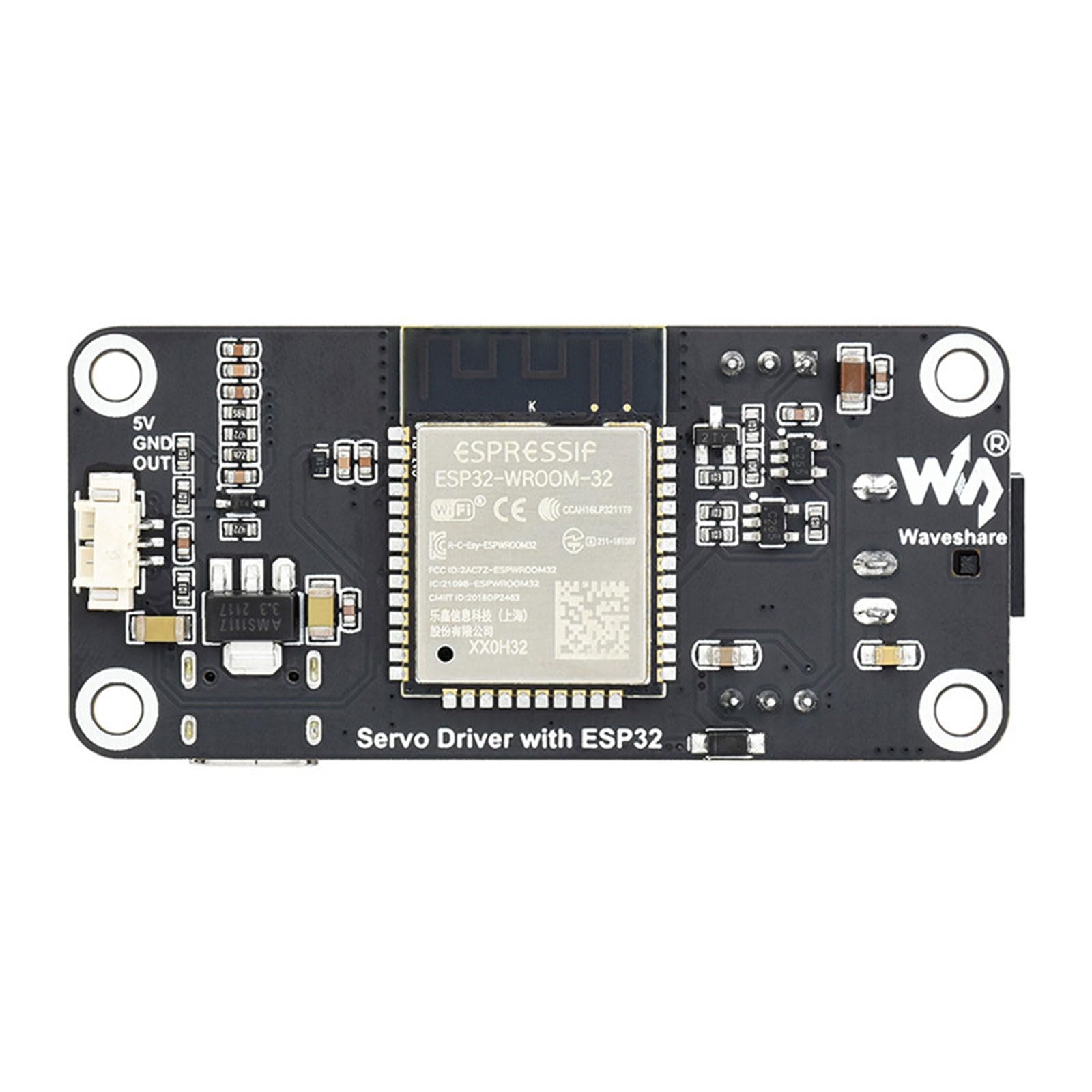 Mllepjdh Servotreiberplatine Steuerungserweiterungsmodul Für Projekte Und Schulungen ESP32-Servotreiberplatine