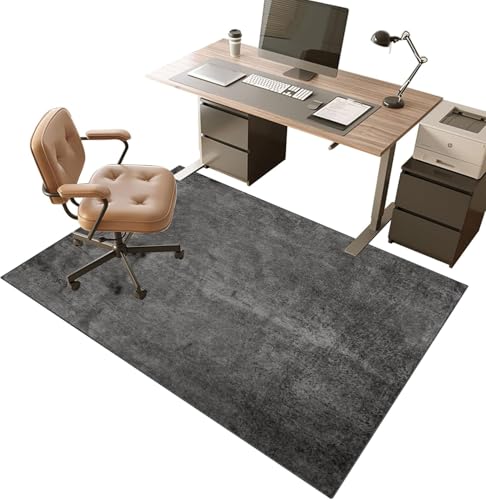 Strapazierfähige Bürostuhlmatten für Teppich- und Hartholzböden, 150 x 180 cm, Teppichschutz-Stuhlmatte für Zuhause und Büro – Gaming-Stuhlmatte, Bodenmatte, rutschfest – rollender Stuhl gle