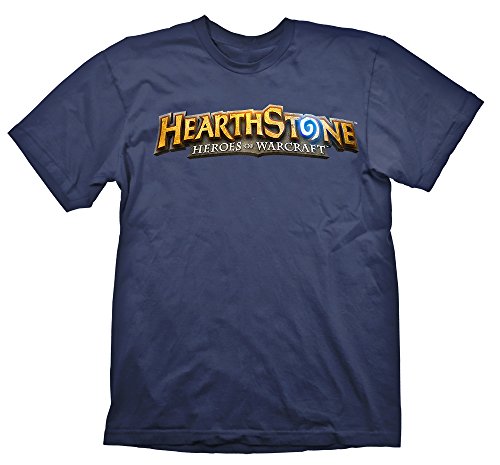 Hearthstone T-Shirt Logo Navy, L