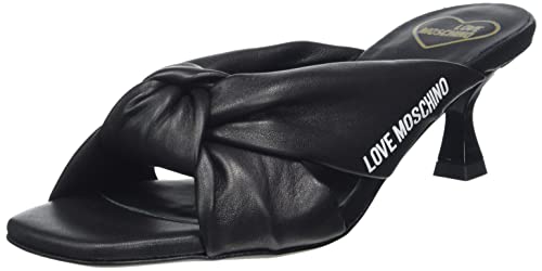 Love Moschino Damen Ja28345g0gie000 Absatzmuscheln, Schwarz, 35 EU