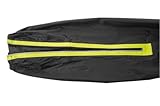 Germas ZG79001-350-12XL Motorrad Regenhose DOUGLAS, Schwarz/Fluogelb, Gr. 12XL