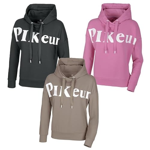 Pikeur Damen Hoody, Damenhoody, Sommerhoody Sports Größe 40, Farbe Greige