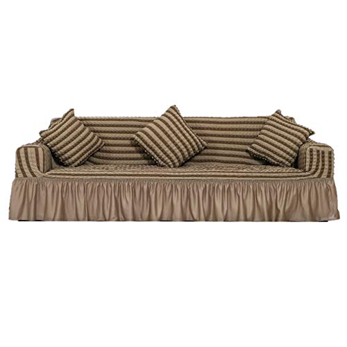 Rysmliuhan Shop Bezüge für Sofa Fernsehsessel bezug Sofa Saver Sofa Bett Abdeckung Stretchy Sofa abdeckungen Couch Abdeckung Klippan Sofa Abdeckung 70-125,Light Brown