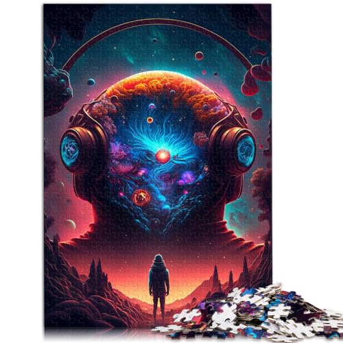 Puzzles Geschenke Spielzeug Singularity Puzzles für Erwachsene 1000-teiliges Holzpuzzle Jedes Teil ist einzigartig - Anspruchsvolles Familienspaßspiel 1000 Teile (50 x 75 cm)